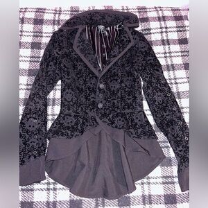 Jack Skellington Velvet Jacket